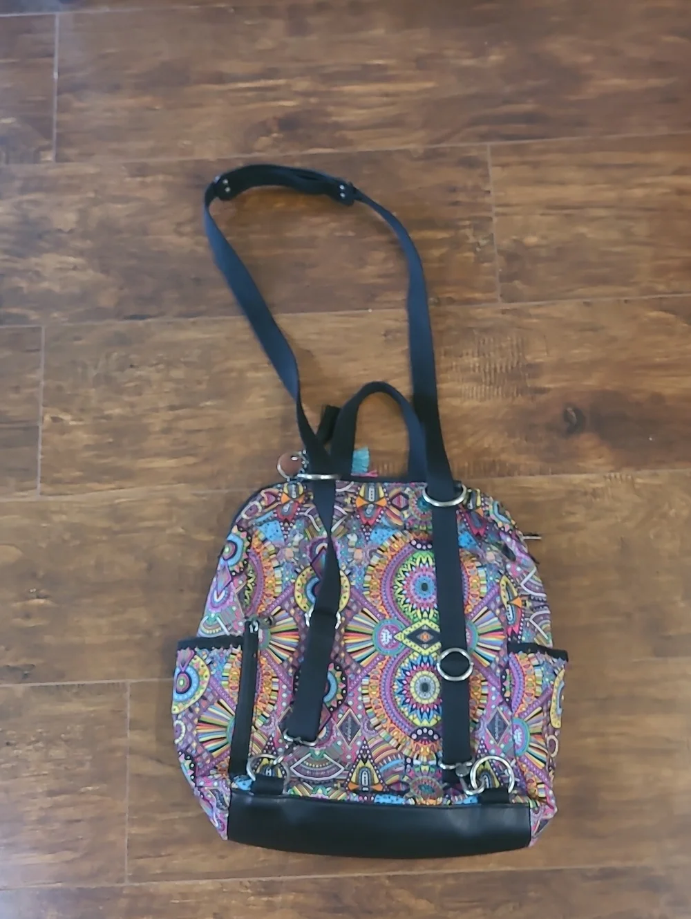 Sakroots Eco  Backpack  Rainbow Wanderlust Unused Multi colored Design